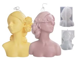 Molde silicona mujer ojos vendados